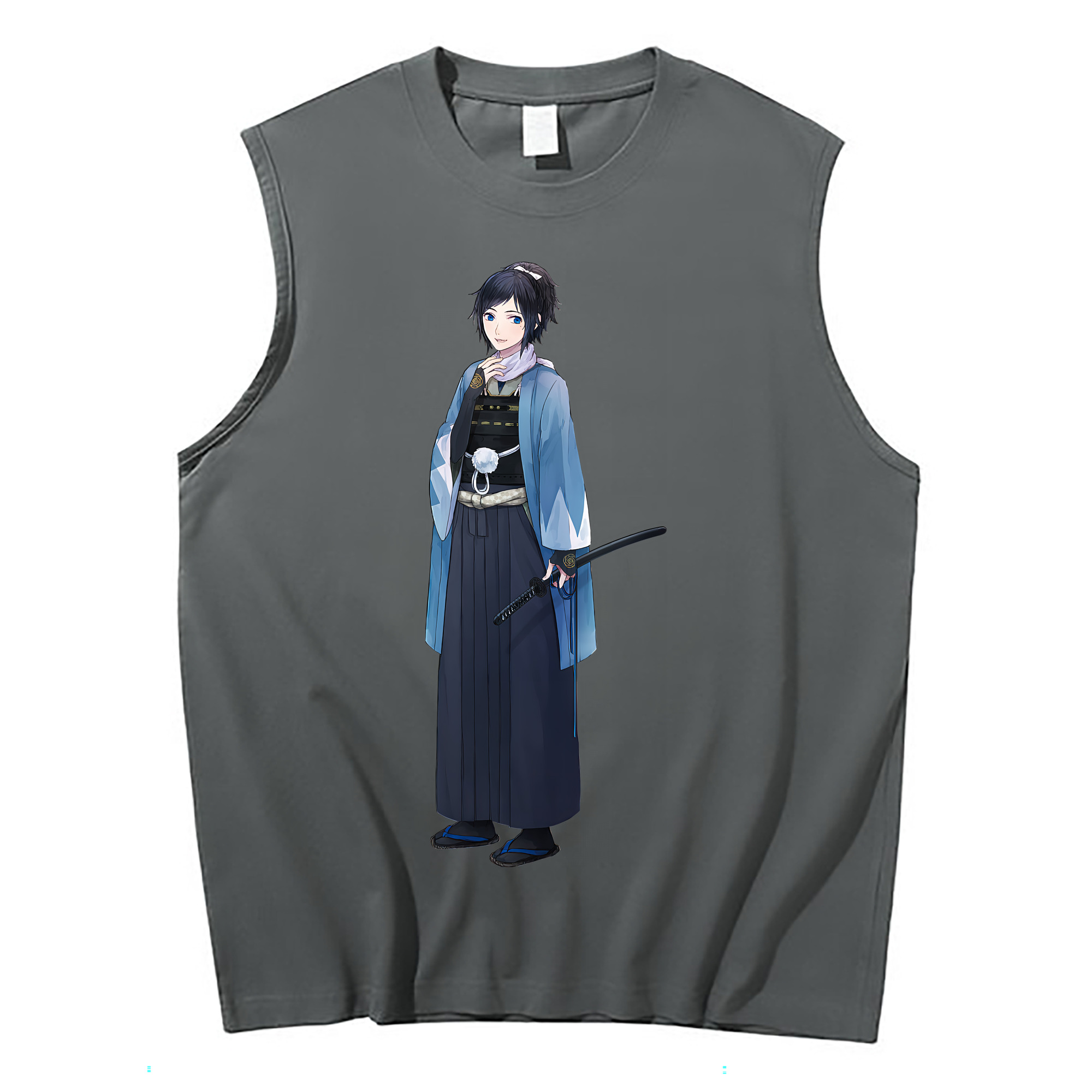 （画像用） 刀剣乱舞 Touken Ranbu コットン100％タンクトップ（フロントプリント）